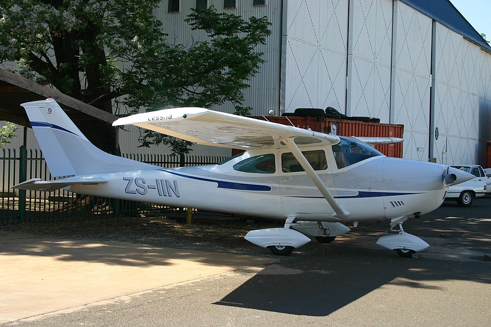 Aircraft registered ZS-IIN