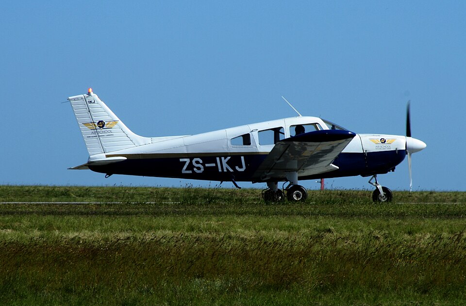 Aircraft registered ZS-IKJ