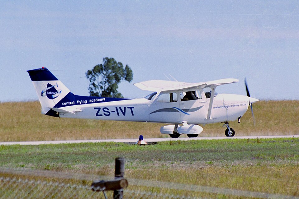Aircraft registered ZS-IVT