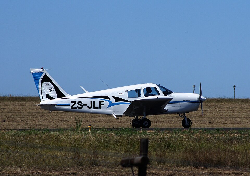 Aircraft registered ZS-JLF