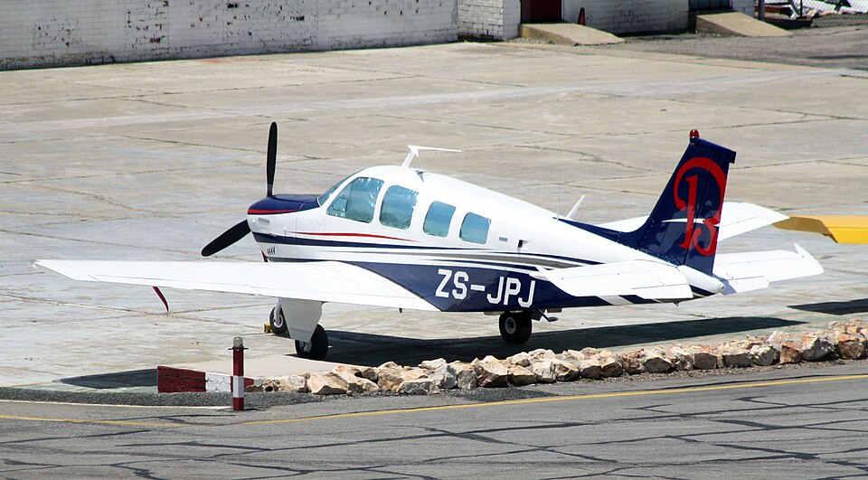 Aircraft registered ZS-JPJ