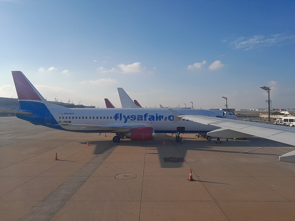 Aircraft registered ZS-JRM