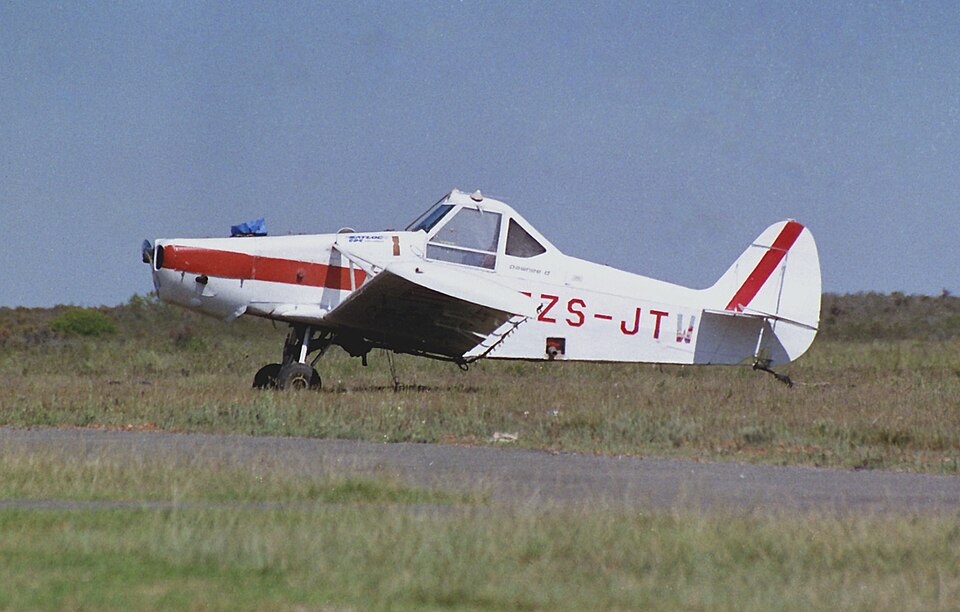 Aircraft registered ZS-JTW