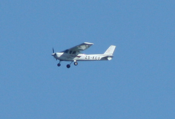Aircraft registered ZS-KEO