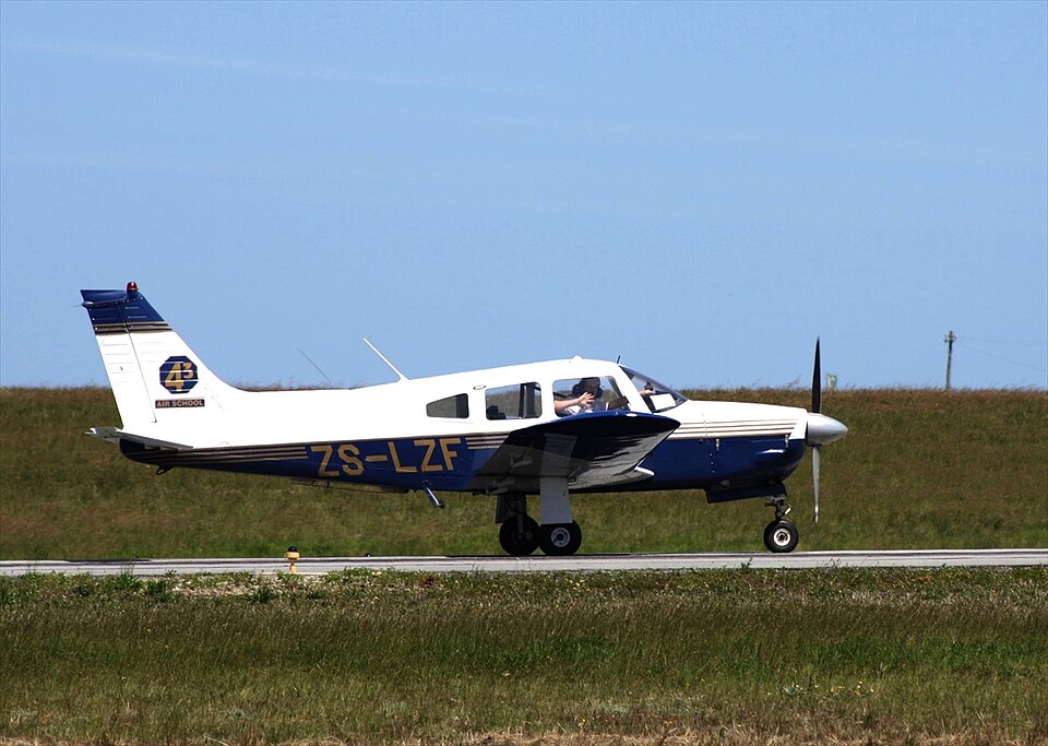Aircraft registered ZS-LZF