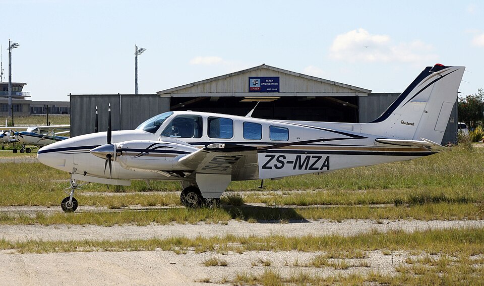 Aircraft registered ZS-MZA