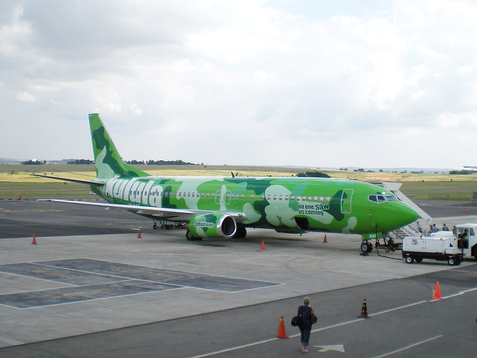 Aircraft registered ZS-OAF