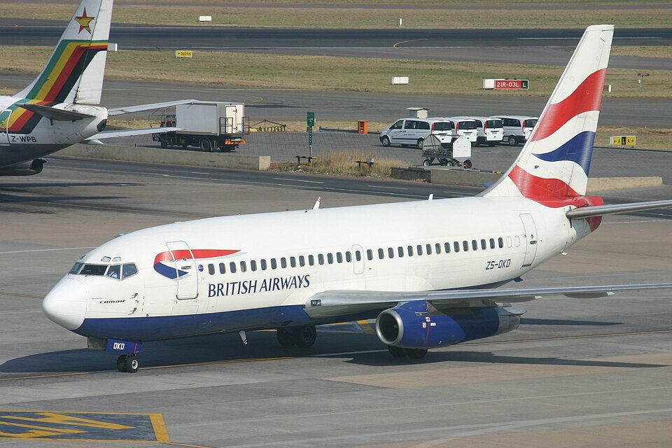 Aircraft registered ZS-OKD