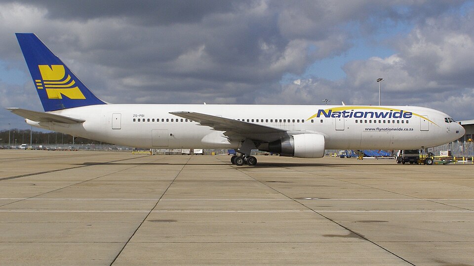 Aircraft registered ZS-PBI