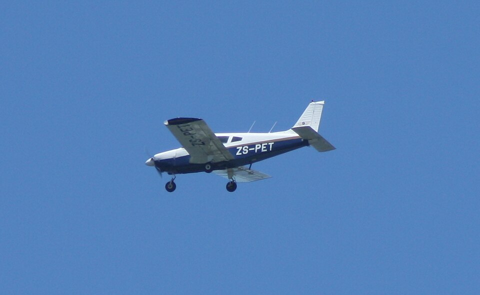Aircraft registered ZS-PET