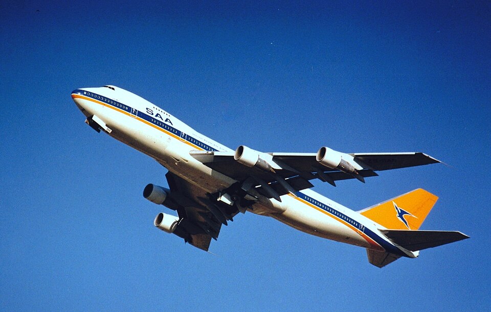 Aircraft registered ZS-SAN