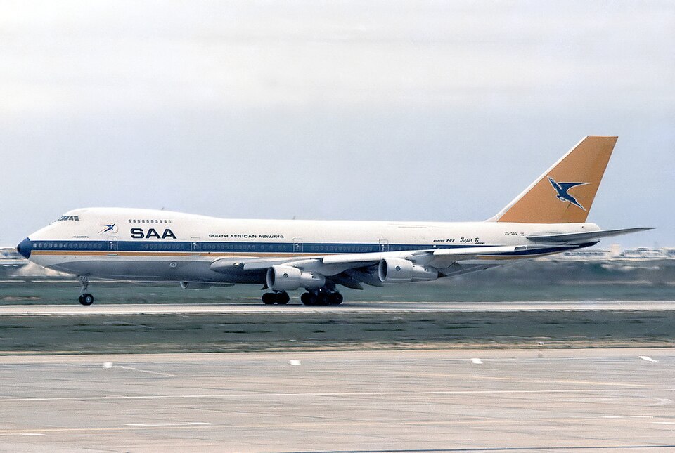 Aircraft registered ZS-SAS