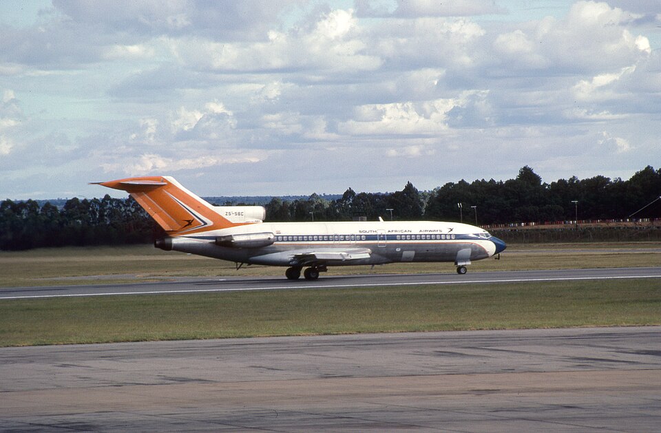 Aircraft registered ZS-SBC