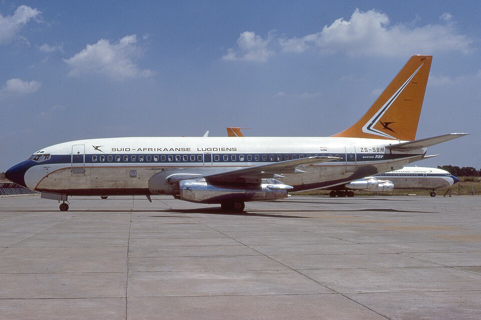 Aircraft registered ZS-SBM