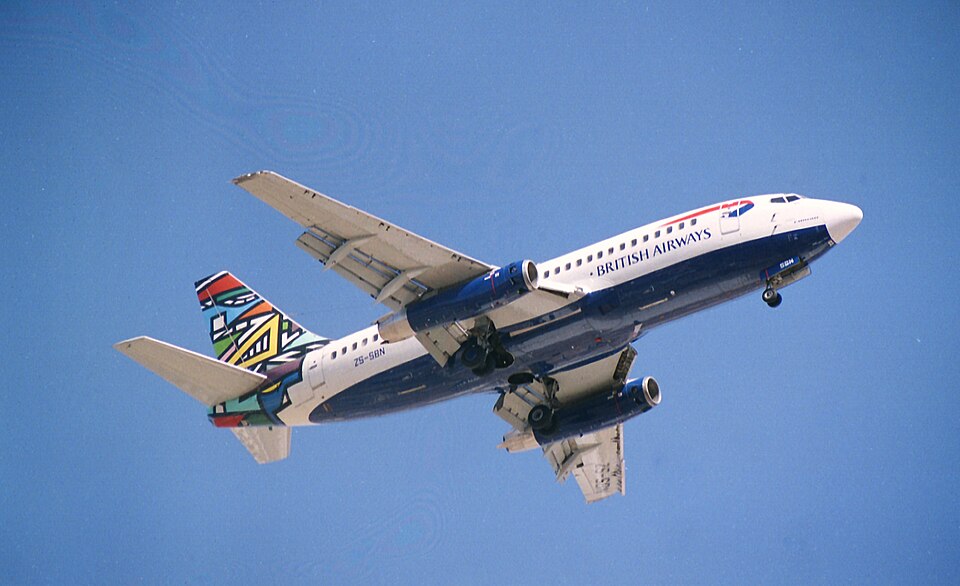 Aircraft registered ZS-SBN