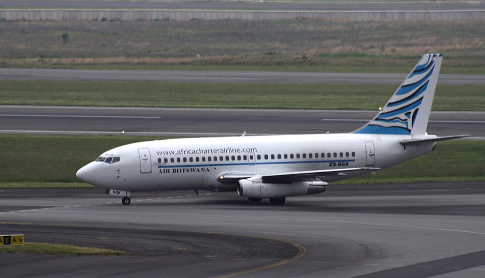 Aircraft registered ZS-SGX