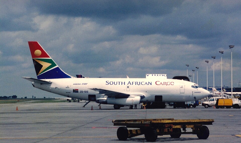 Aircraft registered ZS-SID