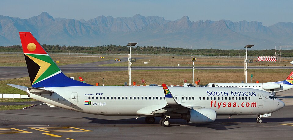Aircraft registered ZS-SJF