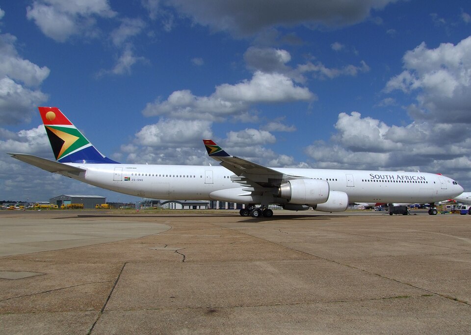 Aircraft registered ZS-SNG