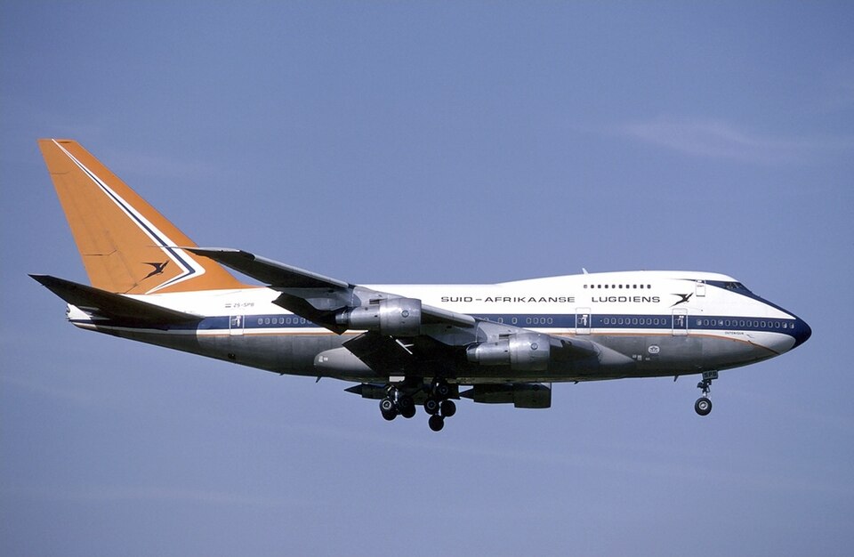 Aircraft registered ZS-SPB