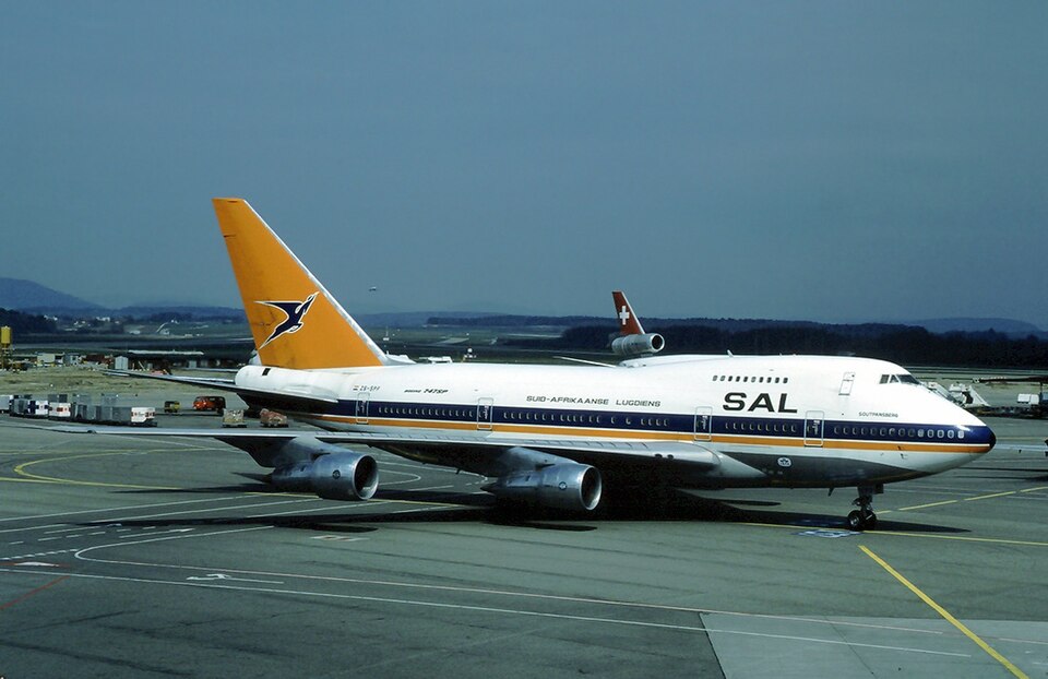 Aircraft registered ZS-SPF