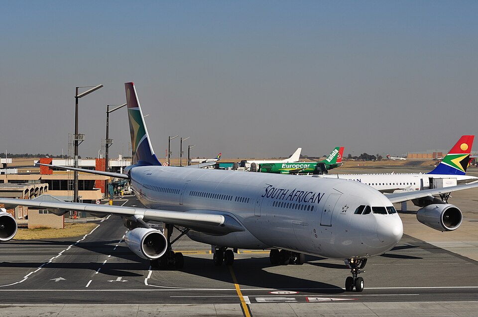 Aircraft registered ZS-SXA