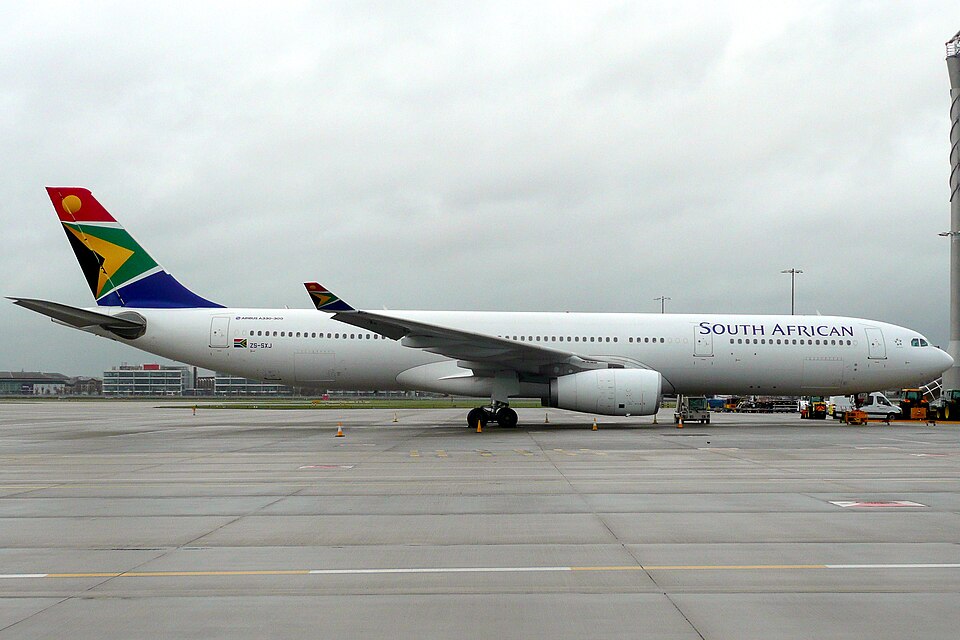Aircraft registered ZS-SXJ