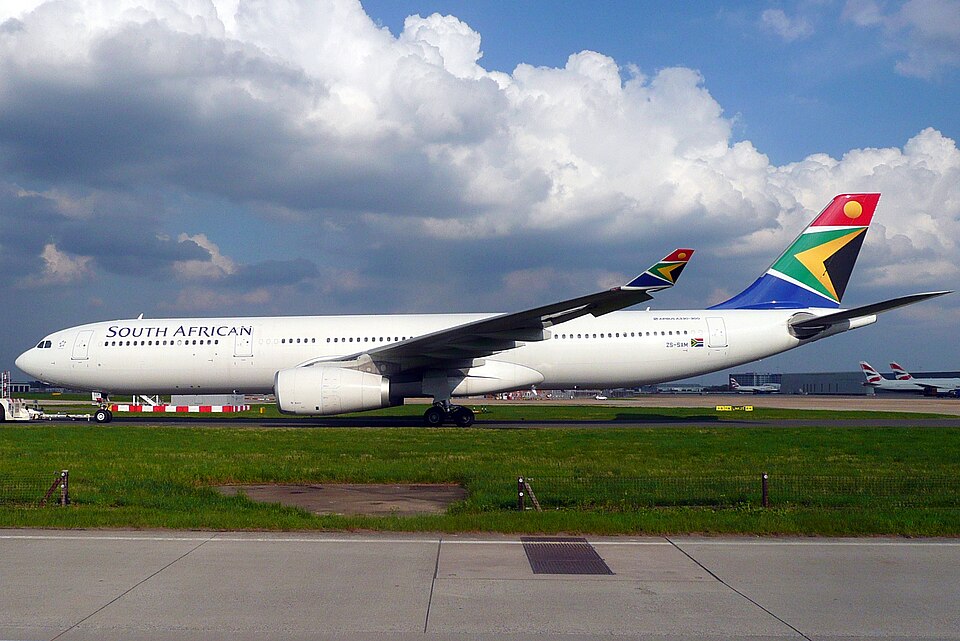 Aircraft registered ZS-SXM