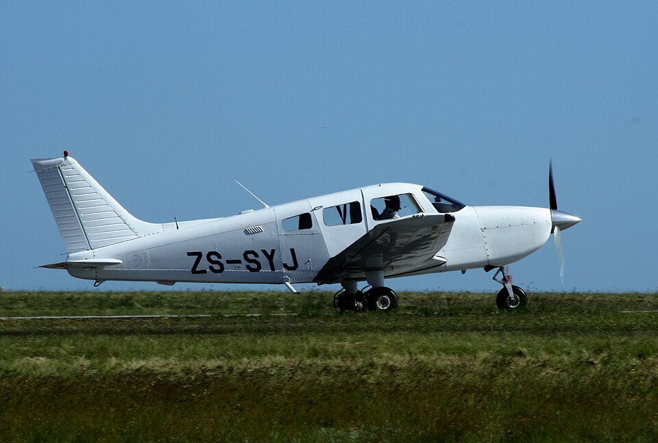 Aircraft registered ZS-SYJ