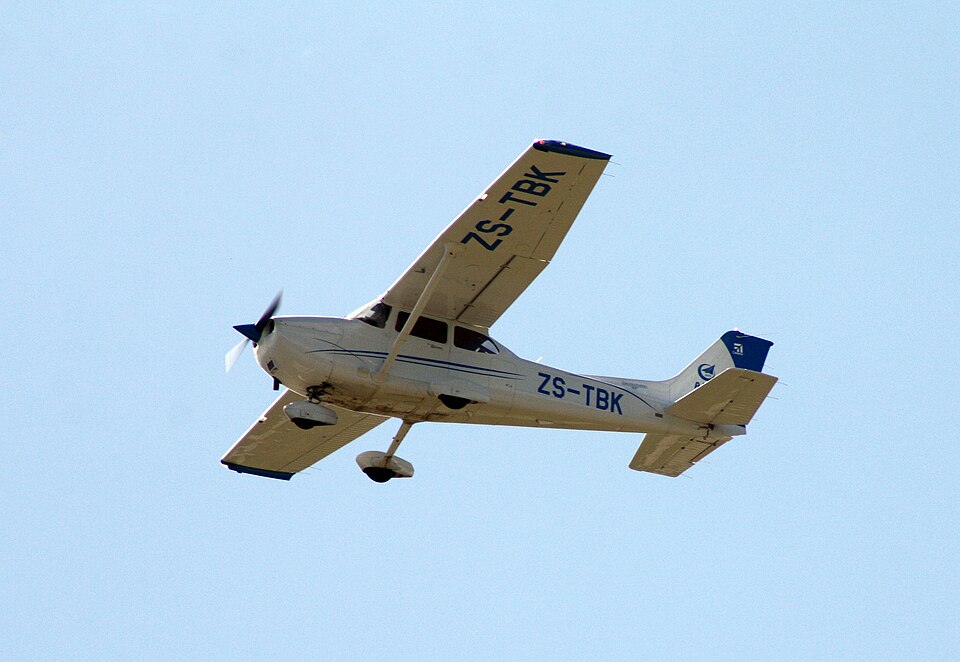 Aircraft registered ZS-TBK