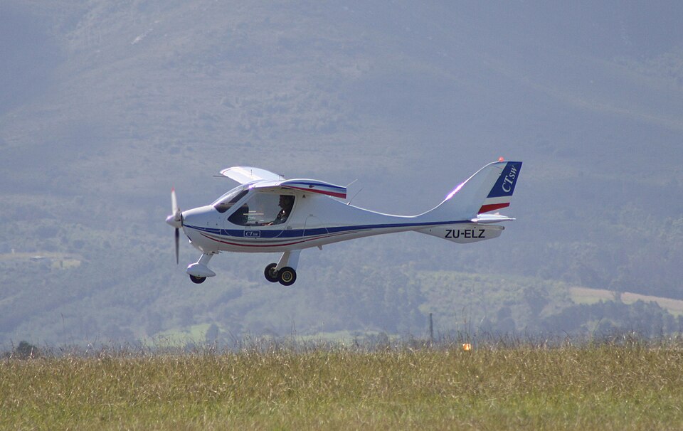 Aircraft registered ZU-ELZ