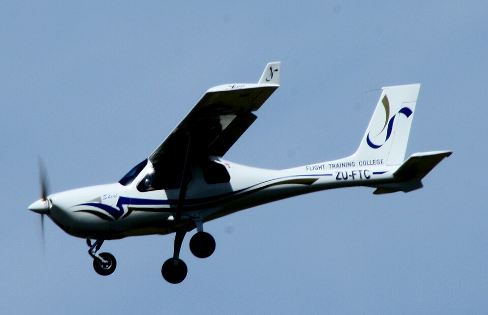 Aircraft registered ZU-FTC