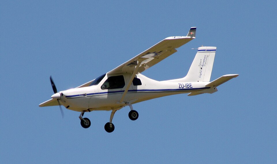Aircraft registered ZU-IBE