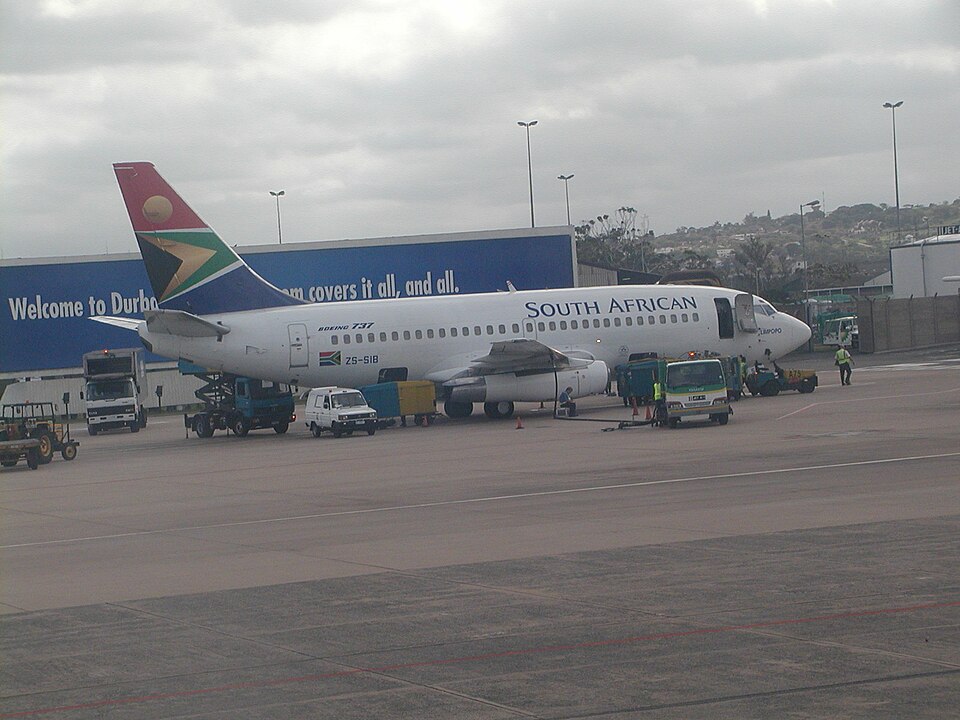 File photograph illustrating: South African court voids SAA freighter lease extension