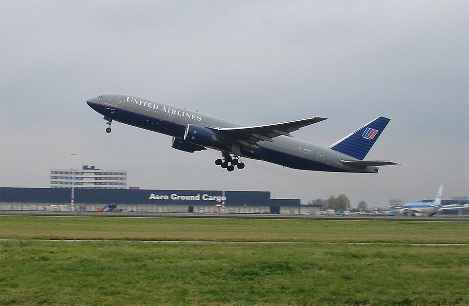 File photograph illustrating: United eyes JFK slot purchases from carriers flying at a loss