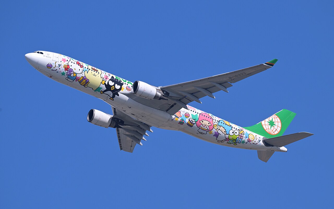 Hello Kitty Celebration Flight livery