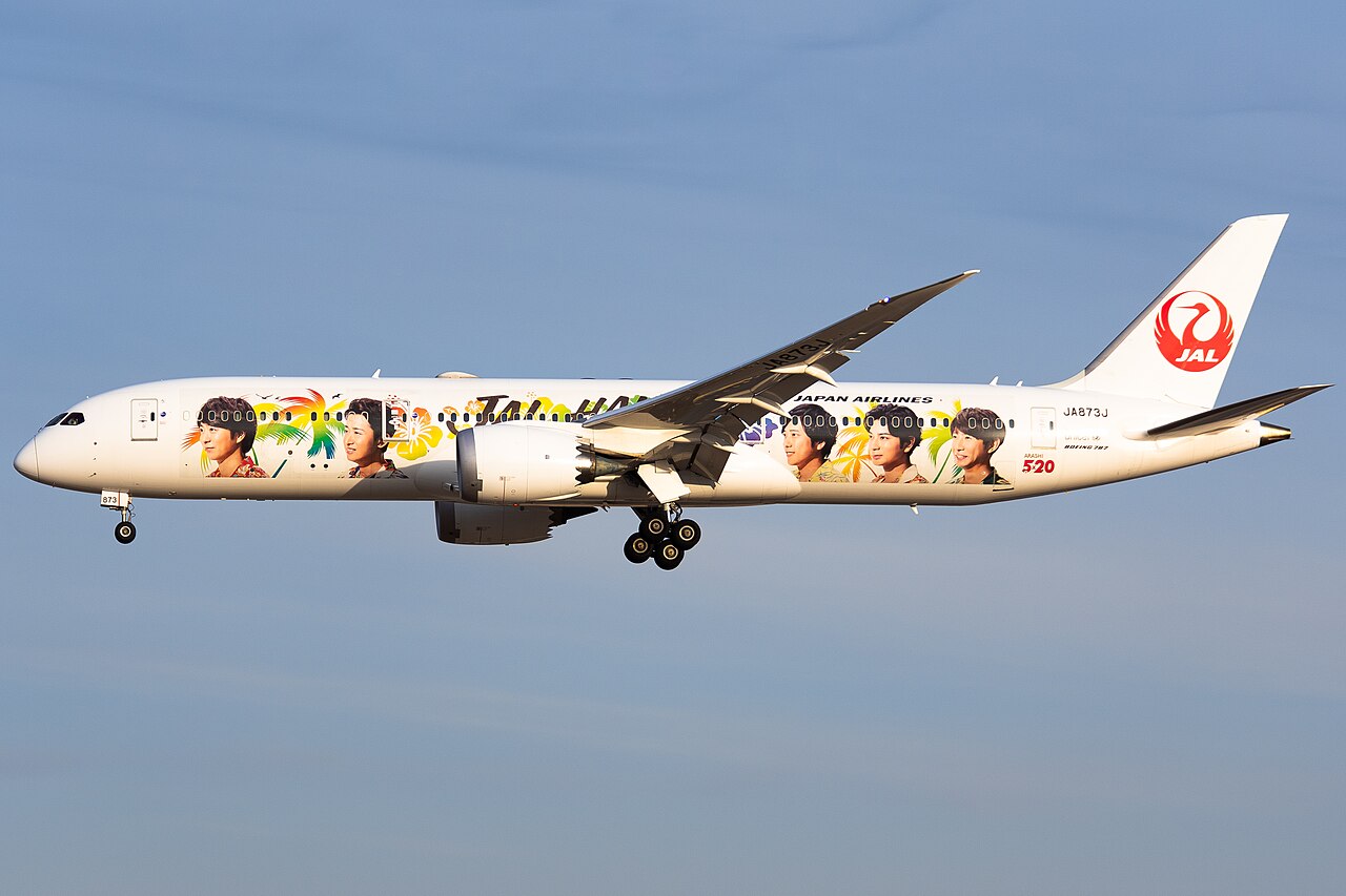 ARASHI Hawaii Jet livery
